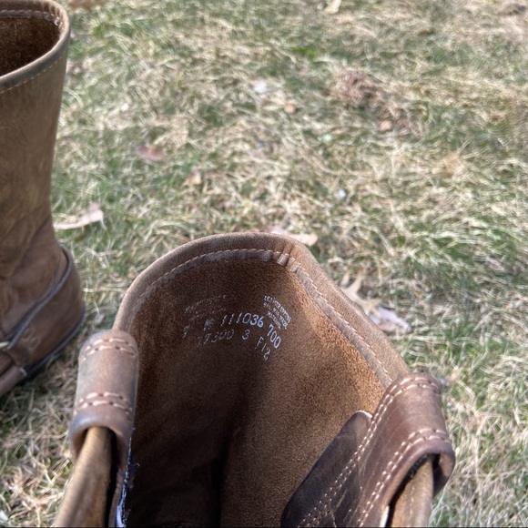 FRYE Harness 12R Ladies Iconic Boots Size 7 - Picture 4 of 12